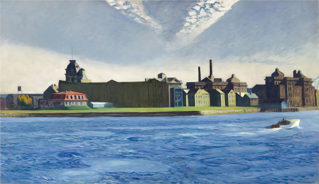 Nighthawks Painting Replica: A Collector's Guide to Edward Hopper's Iconic Masterpiece - Blackwell s Island by Edward Hopper