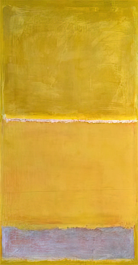 No. 6 (Violet, Green and Red) 1951 by Mark Rothko: A Masterpiece of Color Field Painting - Untitled - 1952 by Mark Rothko