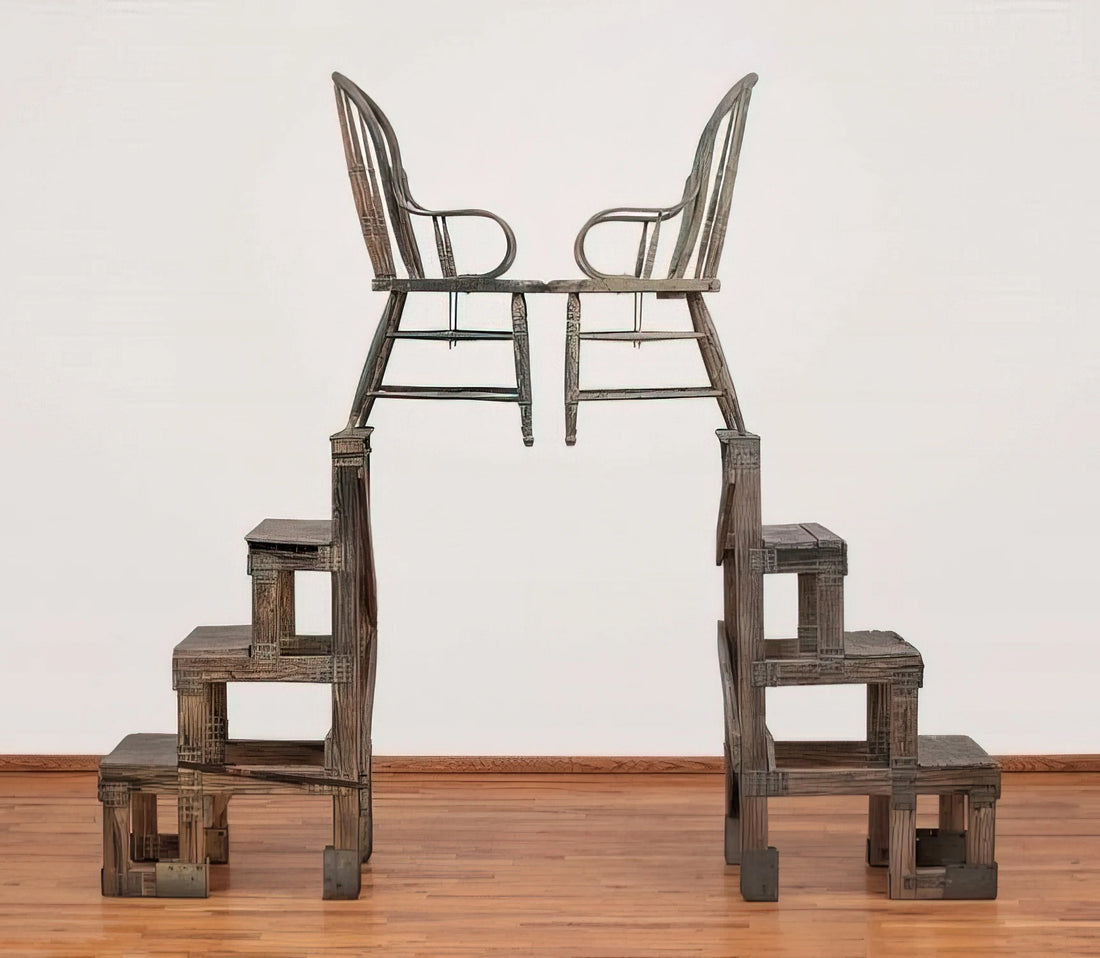 Oracle Robert Rauschenberg: Decoding the Artist's Prophetic Vision in Postwar American Art - THE ANCIENT INCIDENT KABAL AMERICAN ZEPHYR 1981 by Robert Rauschenberg