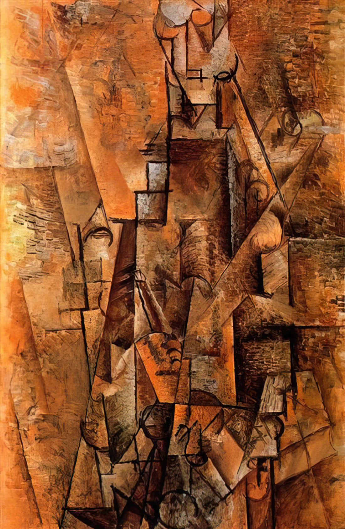 Pablo Picasso Olivier Widmaier Picasso: The Legacy Through a Grandson's Eyes - Clarinetist - 1911 by Pablo Picasso