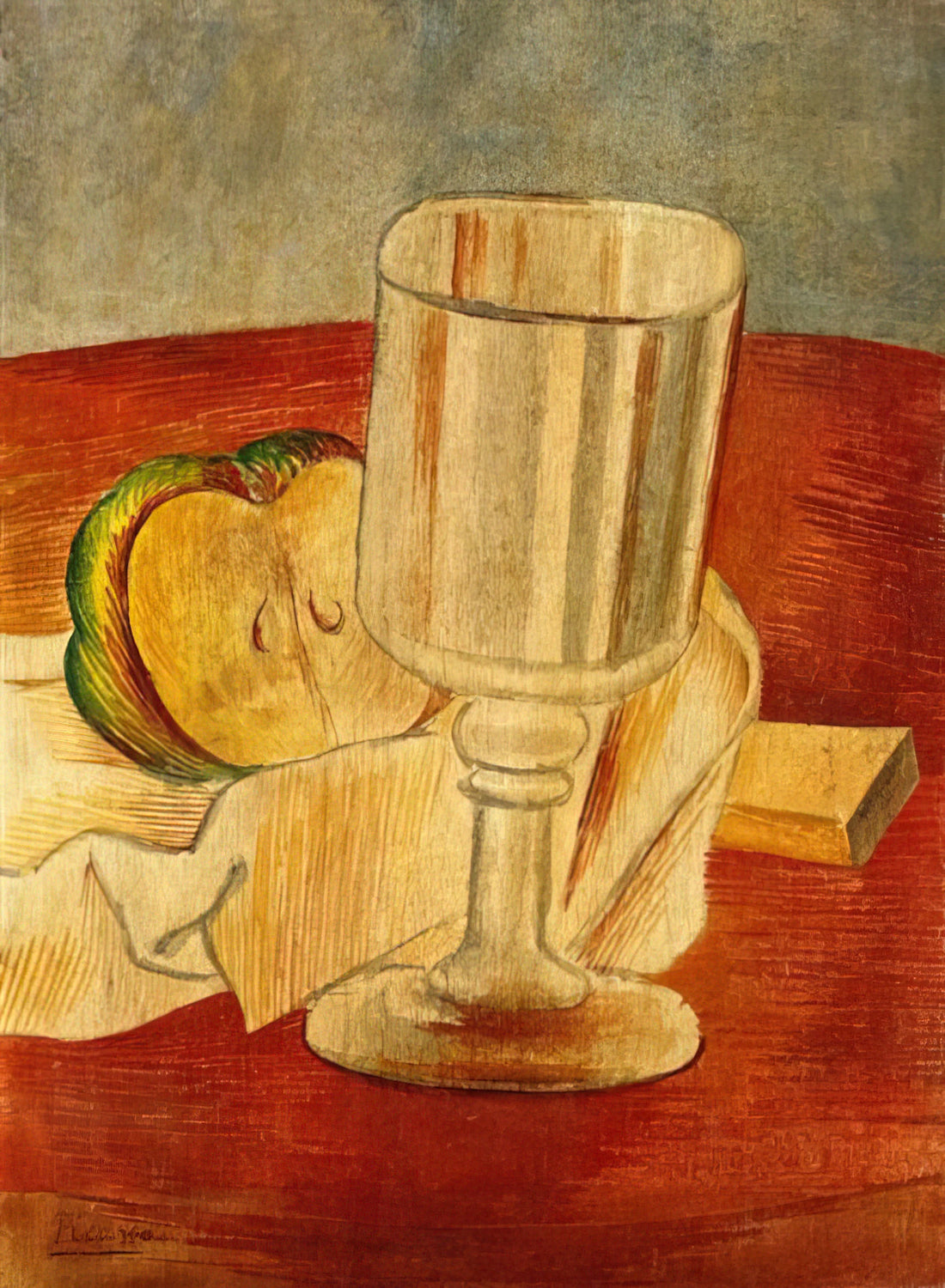 Pablo Picasso Paintings Highest Price: The Record-Breaking Masterpieces That Define Art Market History - Still life with Gobleet - 1914 by Pablo Picasso