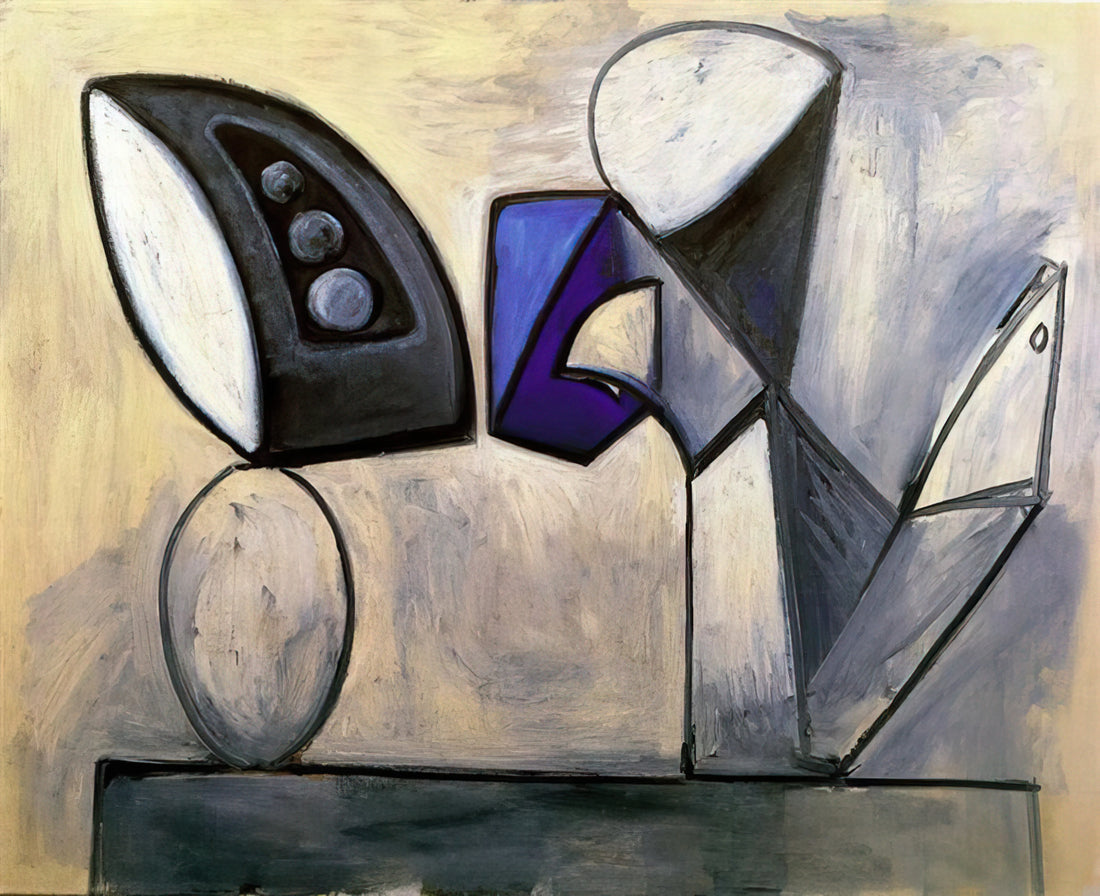 Pablo Picasso The Lovers: A Masterpiece of Cubist Romance and Artistic Evolution - Still life - 1947 by Pablo Picasso