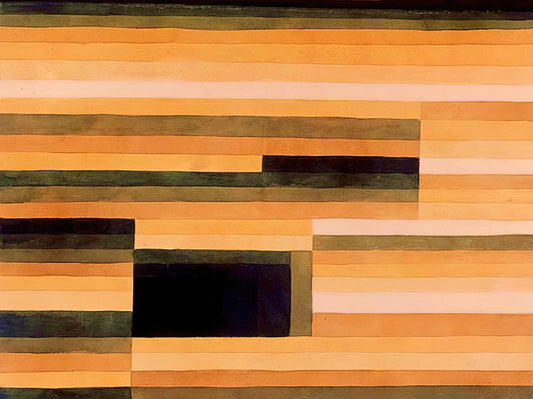 Painting Fish Magic: Decoding Paul Klee's Mystical Aquatic World - ROCK CHAMBER 1929 by Paul Klee
