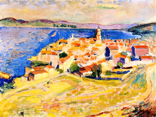 Papiers Découpés Matisse Meaning: The Revolutionary Late Work of Henri Matisse - VIEW OF SAINT TROPEZ 1904 by Henri Matisse