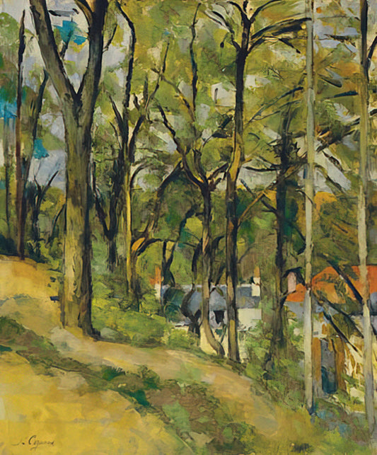 Paul Cézanne's L'Estaque: The Birthplace of Modern Landscape Painting - The Orchard by Paul Cézanne