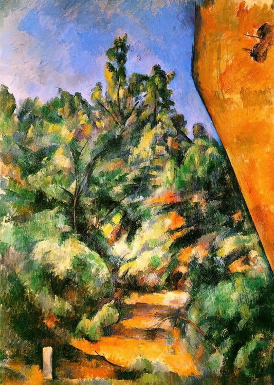 Paul Cézanne's Mont Sainte-Victoire: The Mountain That Changed Modern Art - Bibemus. The Red Rock by Paul Cézanne