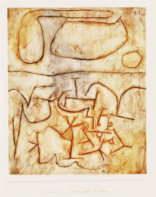 Paul K. Lee: The Modern Master of Atmospheric Abstraction and Urban Landscapes - HISTORIC GROUND 1939 by Paul Klee