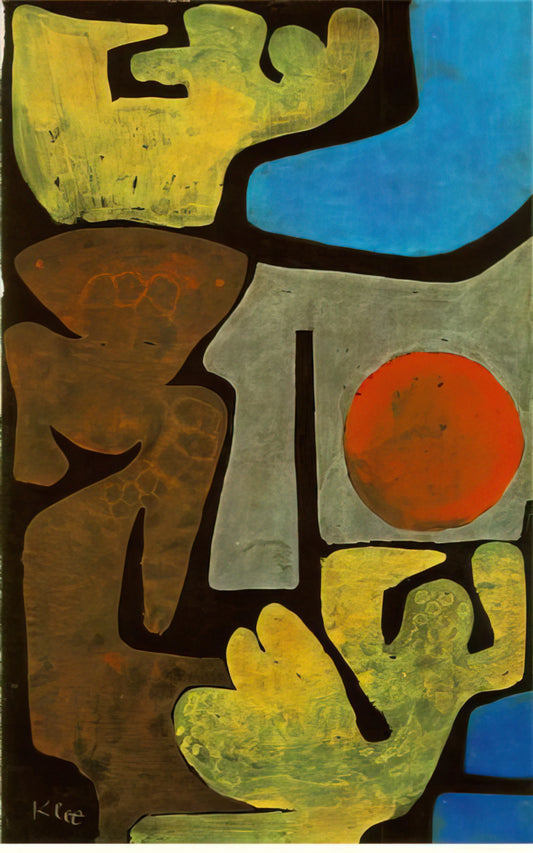 Paul Klee Art Prints: A Collector's Guide to His Abstract Dreamworld - PARK OF IDOLS 1938 by Paul Klee