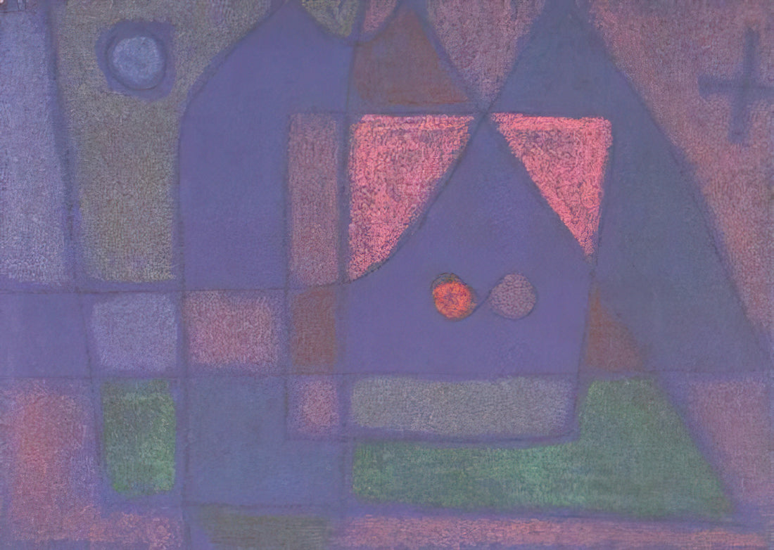 Paul Klee Framed Prints: A Curator's Guide to Collecting Modernist Masterpieces - SMALL ROOM IN VENICE by Paul Klee