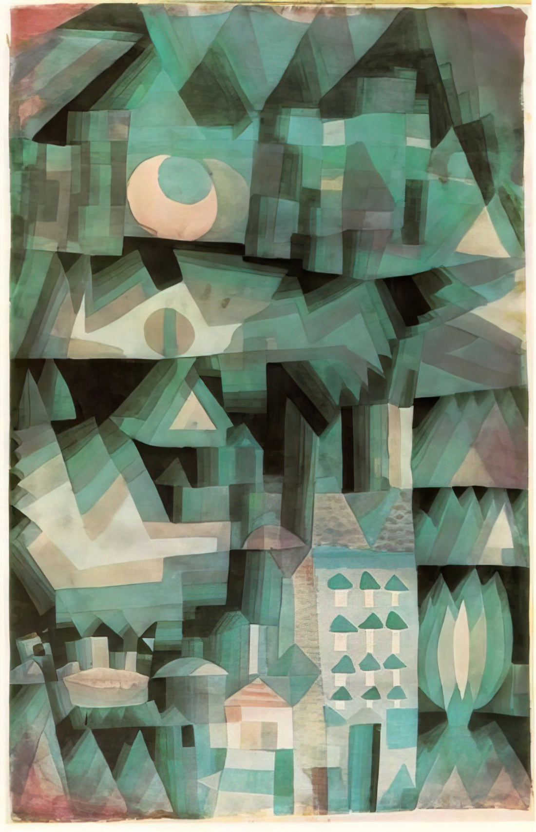 Paul Klee Original Prints: A Collector's Guide to Authenticity, Value, and Artistic Legacy - DREAM CITY 1921 by Paul Klee