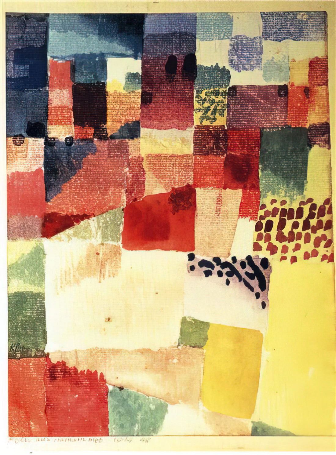 Paul Klee and Kandinsky: The Pioneering Friendship That Shaped Modern Art - HAMMAMET by Paul Klee