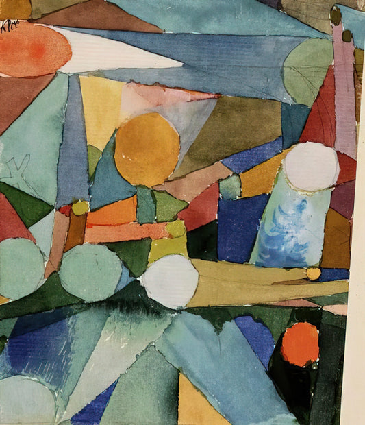 Paul Klee: The Abstract Artist Who Painted Music and Poetry - COLOUR SHAPES 1914 by Paul Klee
