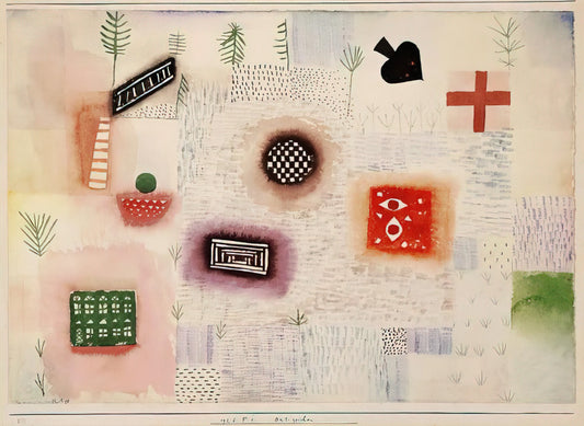 Paul Klee: The Chosen Site of Modernist Imagination - PLACE SIGNS 1926 by Paul Klee