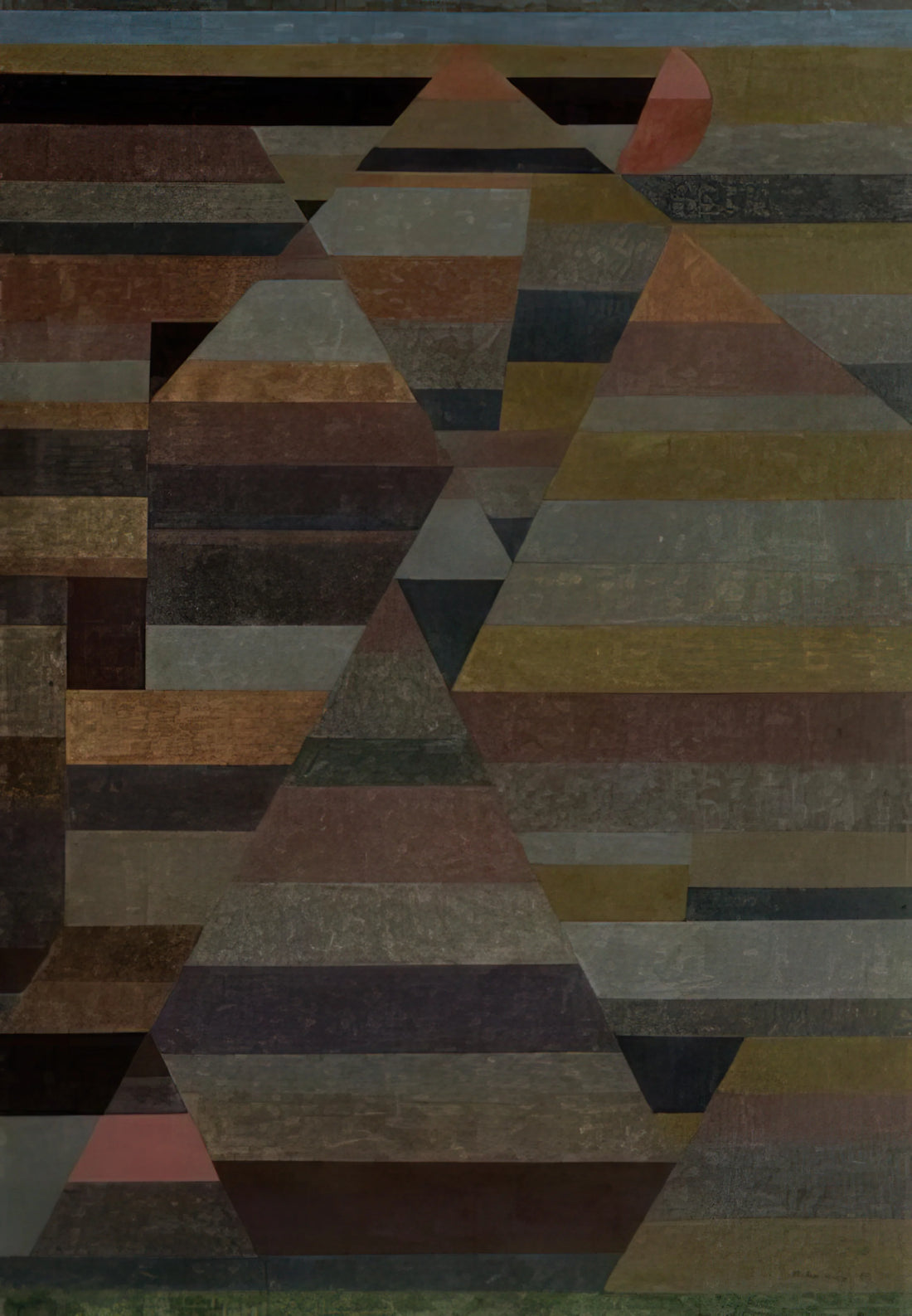 Paul Klee's Howling Dog: Decoding the Symbolism in a Modernist Masterpiece - NECROPOLIS 1929 by Paul Klee