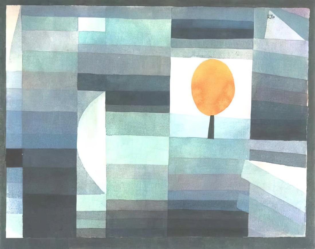 Paul Klee's Most Famous Painting: A Journey Through His Iconic Masterpieces - THE MESSENGER OF AUTUMN 1922 by Paul Klee