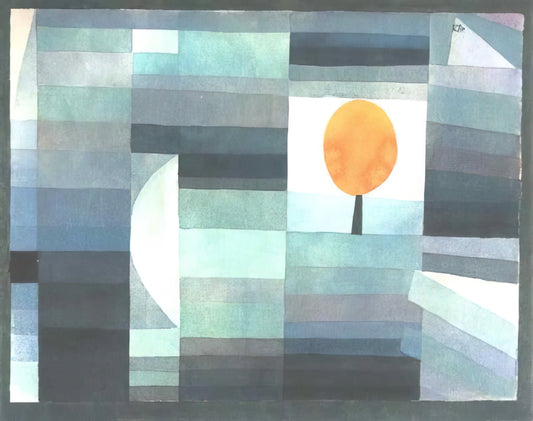 Paul Klee's Senecio (1922): A Masterpiece of Modernist Portraiture and Symbolism - THE MESSENGER OF AUTUMN 1922 by Paul Klee