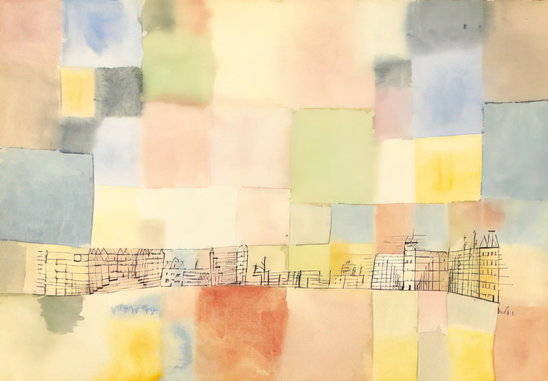 Paul Klee's 'Senecio': A Masterpiece of Modernist Portraiture and Symbolism - NEUER STADTTEIL IN M 1928 by Paul Klee
