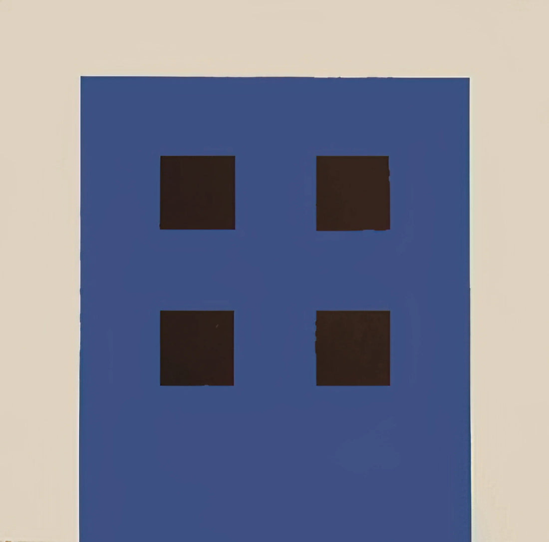 Peter Halley Canvas: The Geometry of Power in Neo-Geo Art - Apartment House - 1981 by Peter Halley