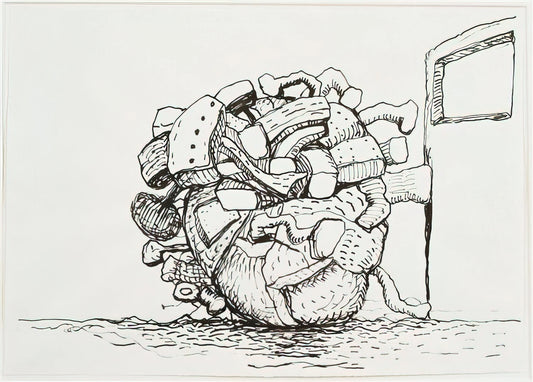 Philip Guston Abstract Paintings: A Journey from Abstraction to Figurative Provocation - UNTITLED 1 by Philip Guston