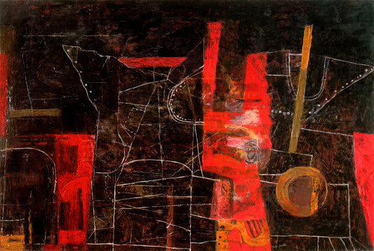 Philip Guston's Klan Paintings: A Controversial Masterpiece of Political Art - THE TORMENTORS 1948 by Philip Guston