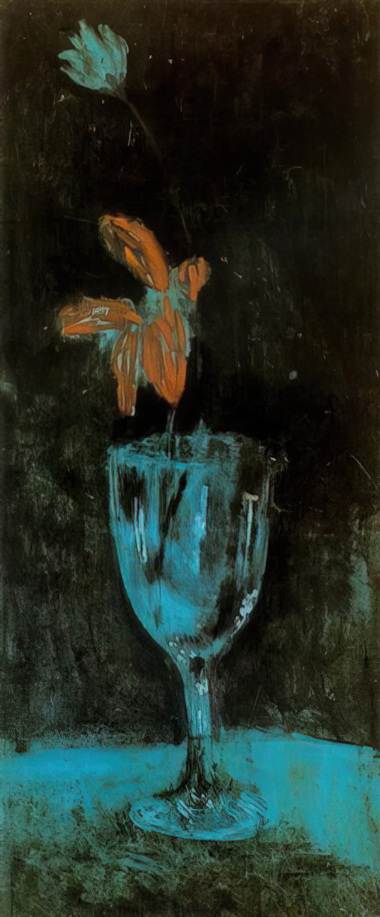 Picasso 1965: The Final Decade of a Revolutionary Genius - A blue vase - 1903 by Pablo Picasso