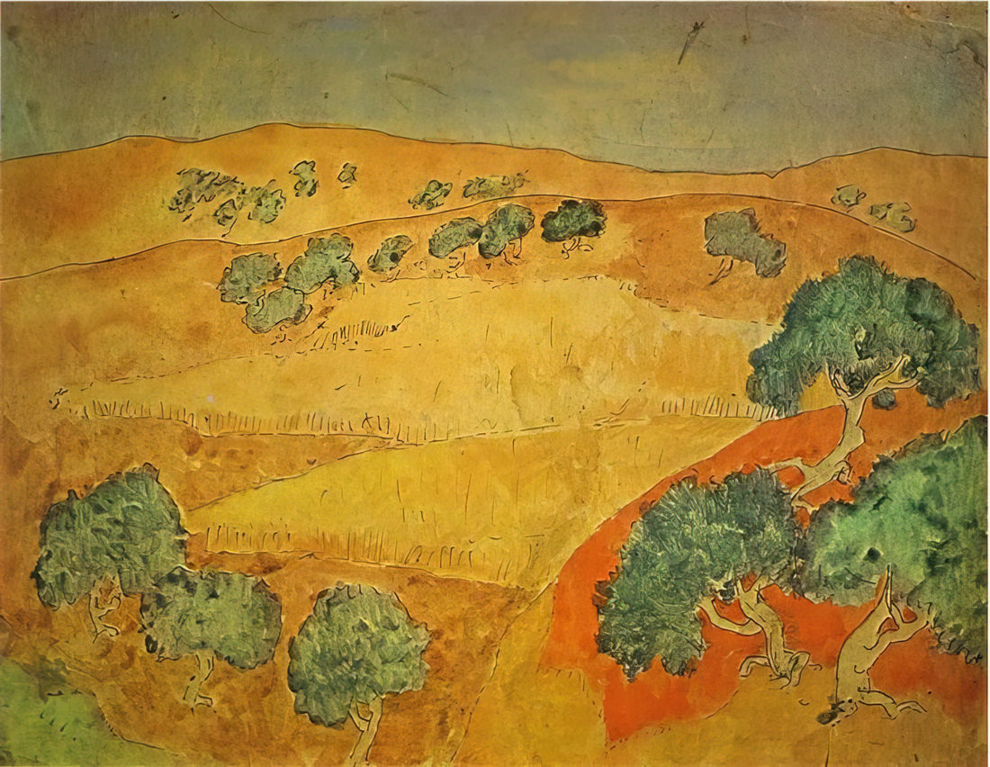 Picasso Dove Print Framed: The Symbol of Peace in Modern Art Collecting - Summer landscape by Pablo Picasso