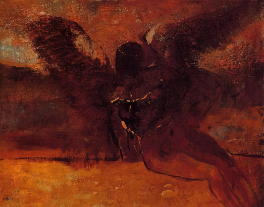 Picasso Nature: The Artist's Revolutionary Approach to Natural Forms - The Fall of Icarus - 1958 by Pablo Picasso
