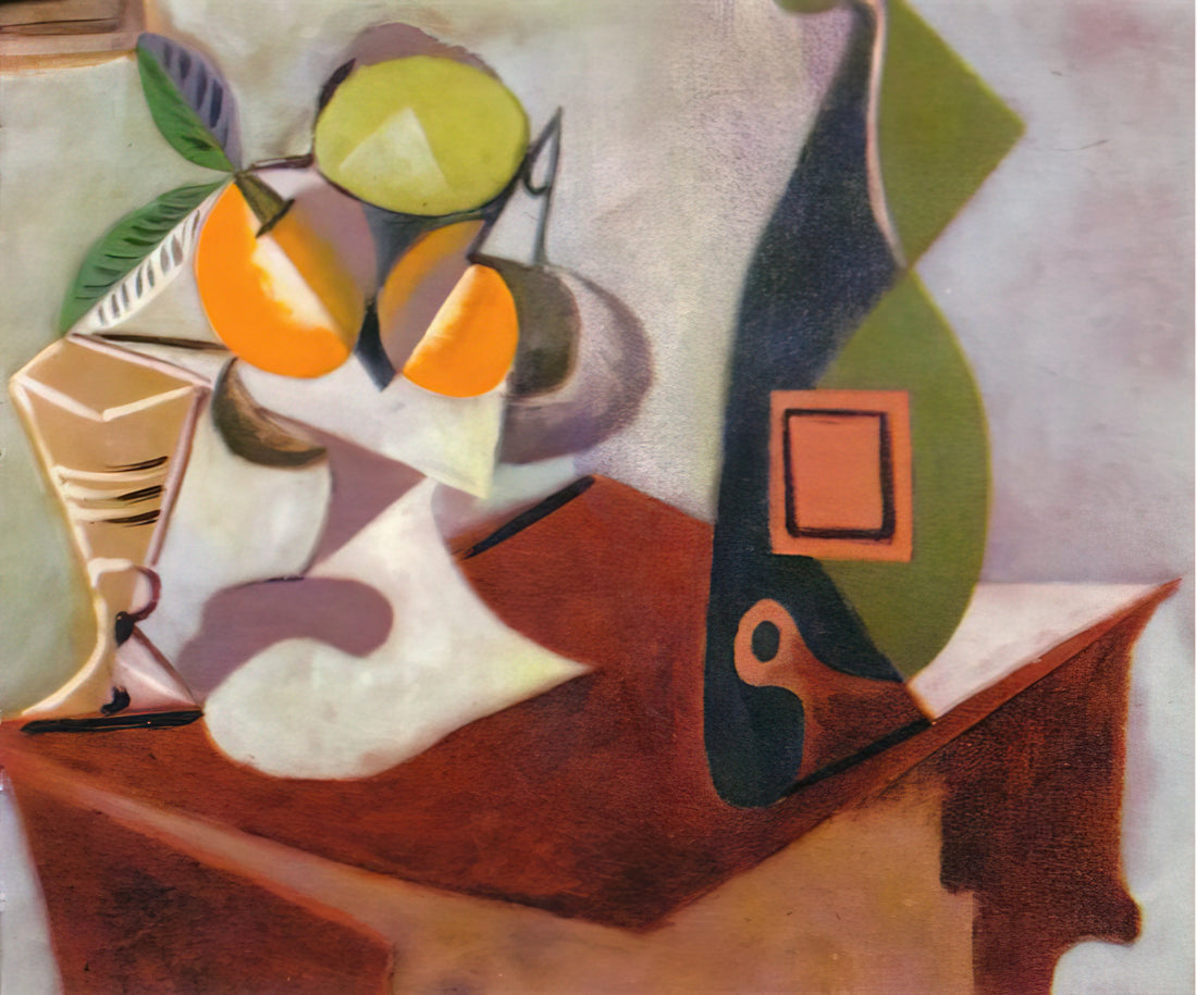 Picasso Works: A Comprehensive Guide to the Master's Revolutionary Art - Still life with lemon and oranges by Pablo Picasso