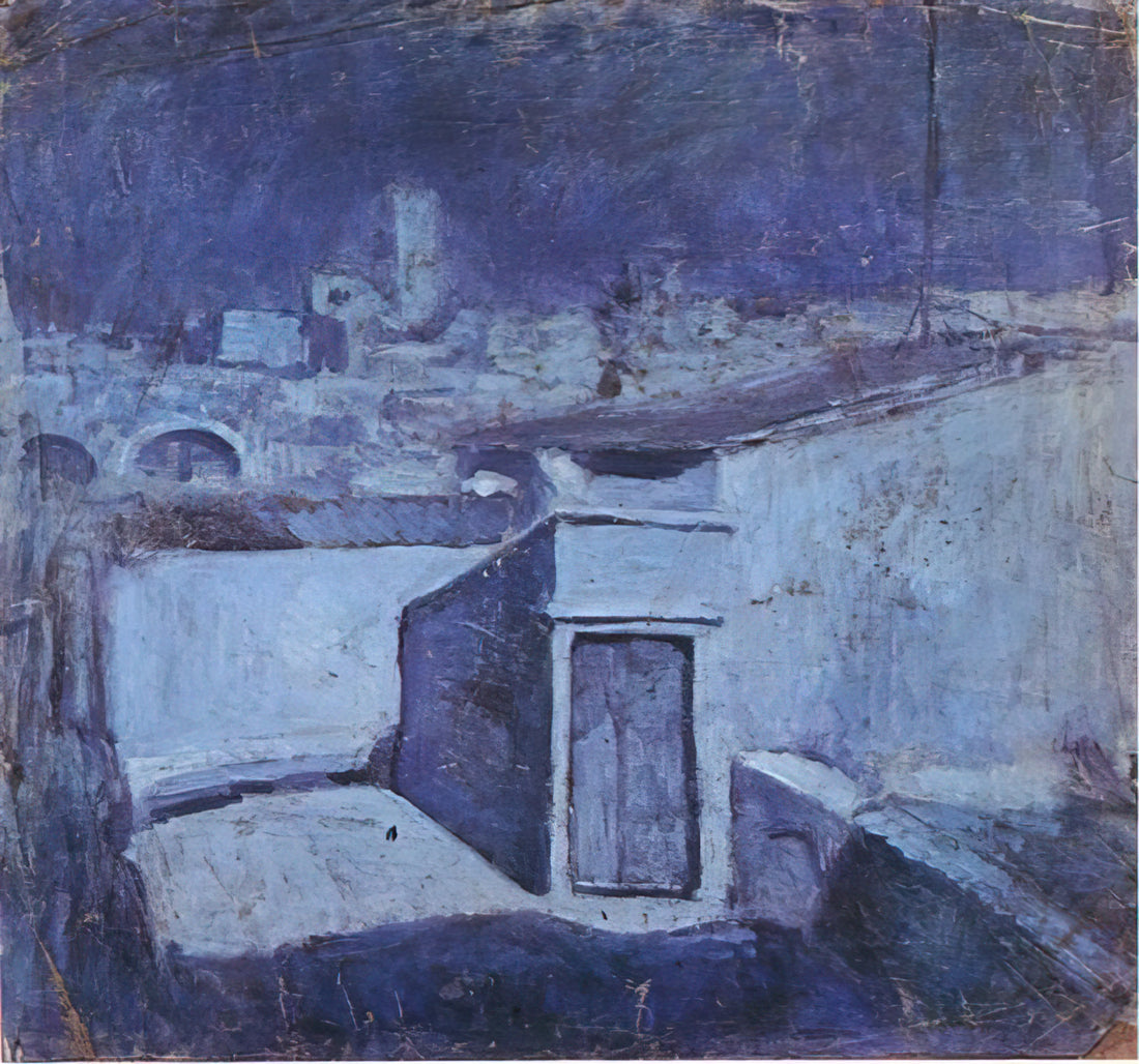 Picasso's Dove of Peace Lithograph: A Symbol of Hope and Artistic Genius - The roofs of Barcelona in the moonlight by Pablo Picasso