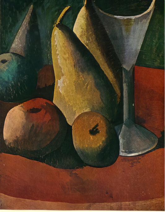 Picasso's Sylvette David: The Muse Who Inspired a Master's Late Period - Glass and fruits by Pablo Picasso