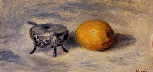 Pierre-Auguste Renoir's Most Famous Artworks: A Curator's Guide to His Masterpieces - Sugar Bowl and Lemon by Pierre-Auguste Renoir