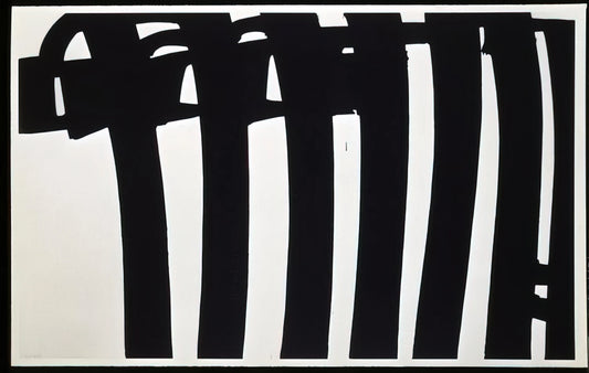 Pierre Soulages: The Master of Black Light and the Enduring Power of Outrenoir - Peinture 202 x 327 cm, 17 janvier 1970 - 1970 by Pierre Soulages
