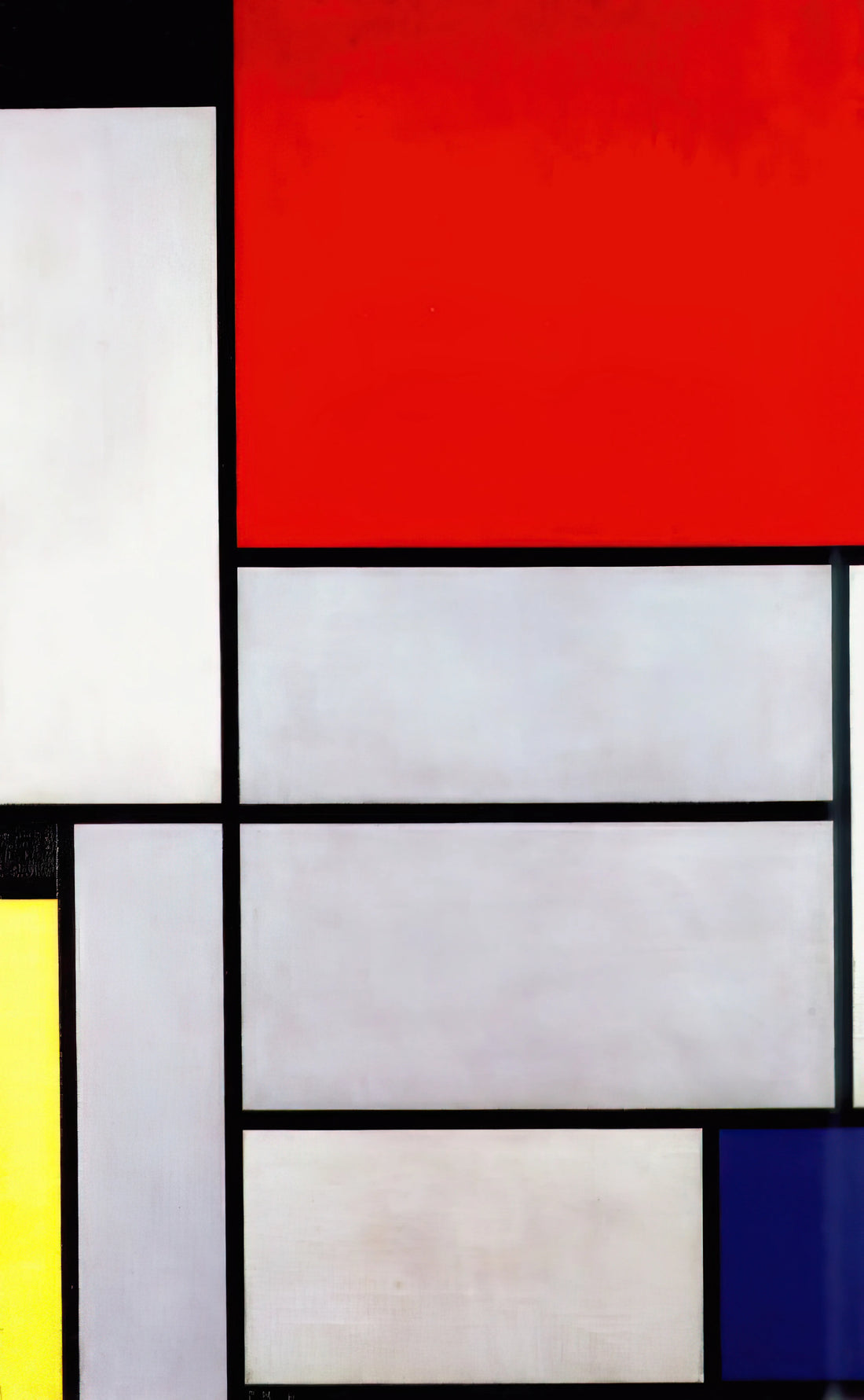Piet Mondrian Drawings: The Evolution from Figurative to Abstract Mastery - Tableau I by Piet Mondrian