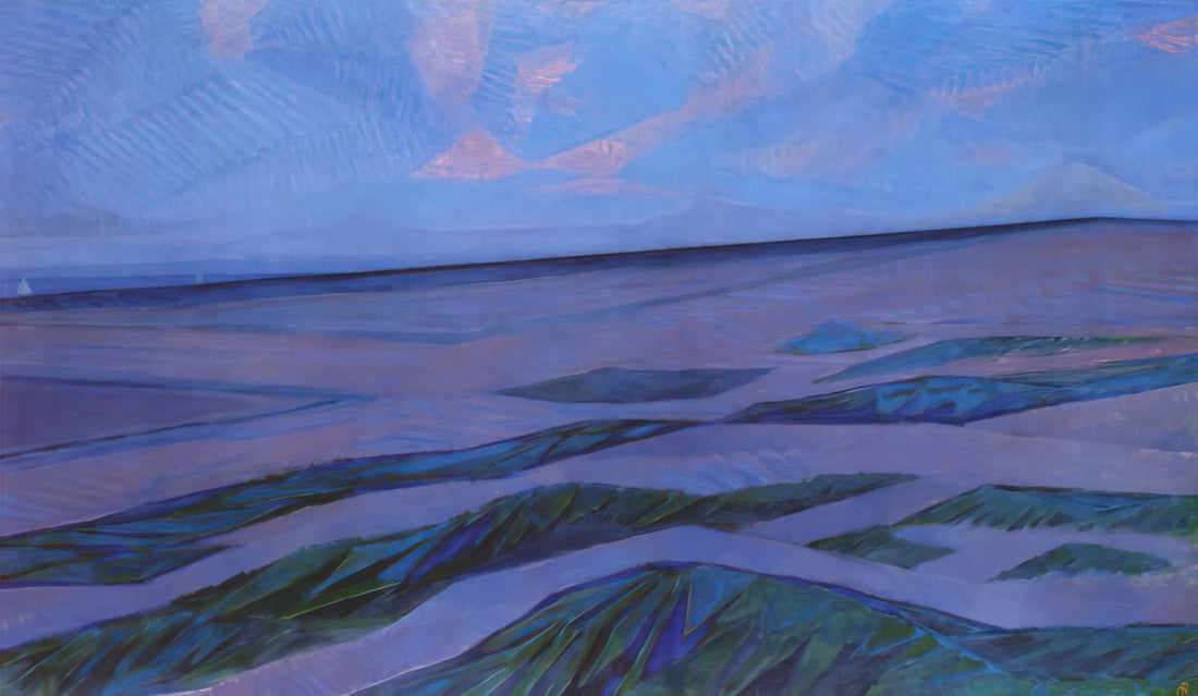 Piet Mondrian Landscape: The Evolution of an Abstract Visionary - Dune Landscape by Piet Mondrian