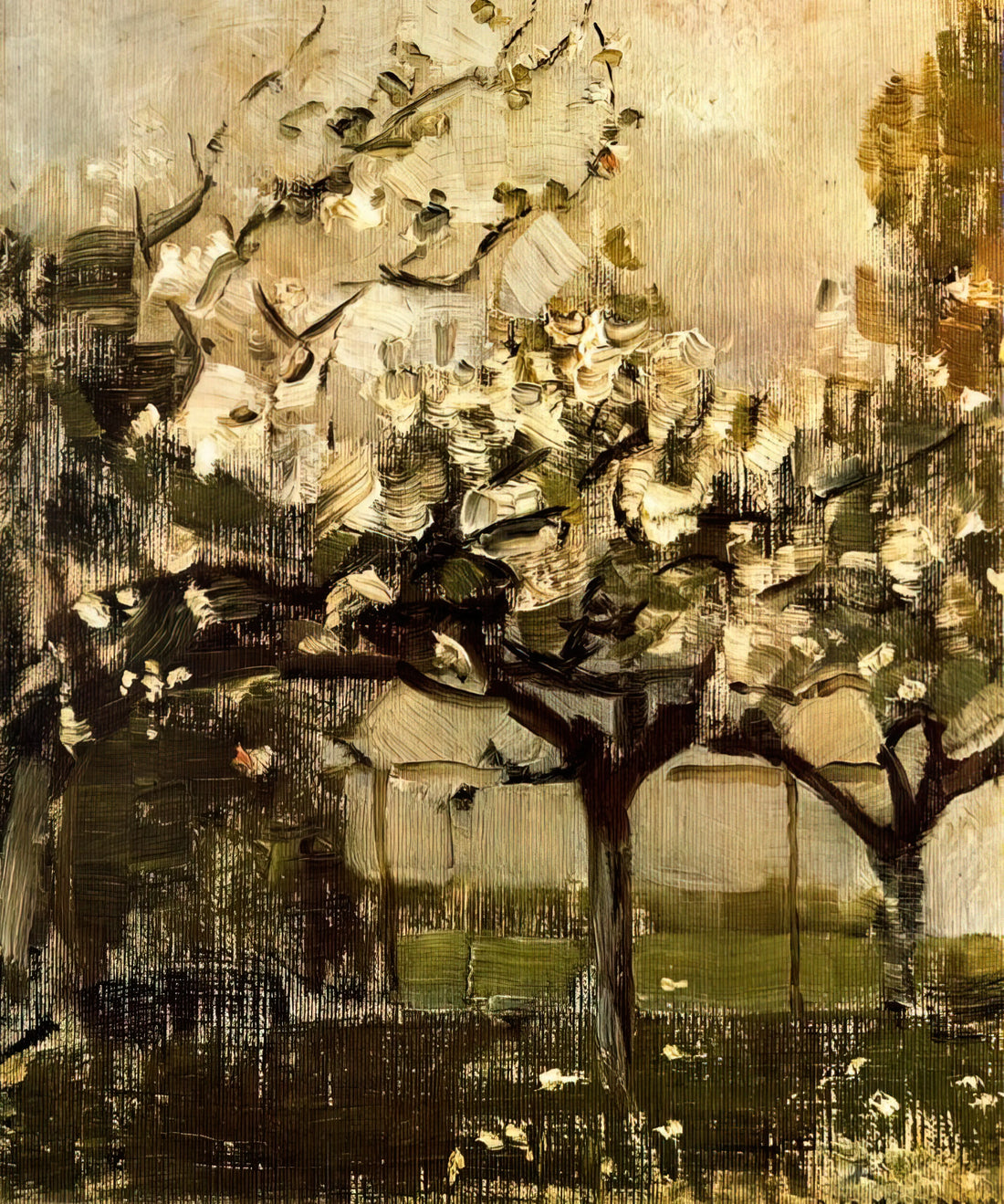 Piet Mondrian's Work: From Figuration to Pure Abstraction - Alberi by Piet Mondrian