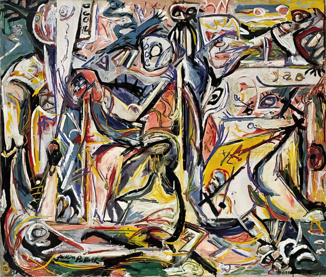 Pollock Prints for Sale: A Collector's Guide to Authentic Abstract Expressionism - CIRCUMCISION JANUARY 1946 1 by Jackson Pollock