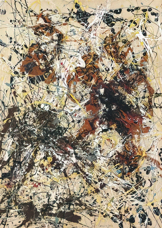 Pollock's Most Expensive Painting: The Record-Breaking Legacy of 'Number 5, 1948' - NUMBER 12 1949 by Jackson Pollock