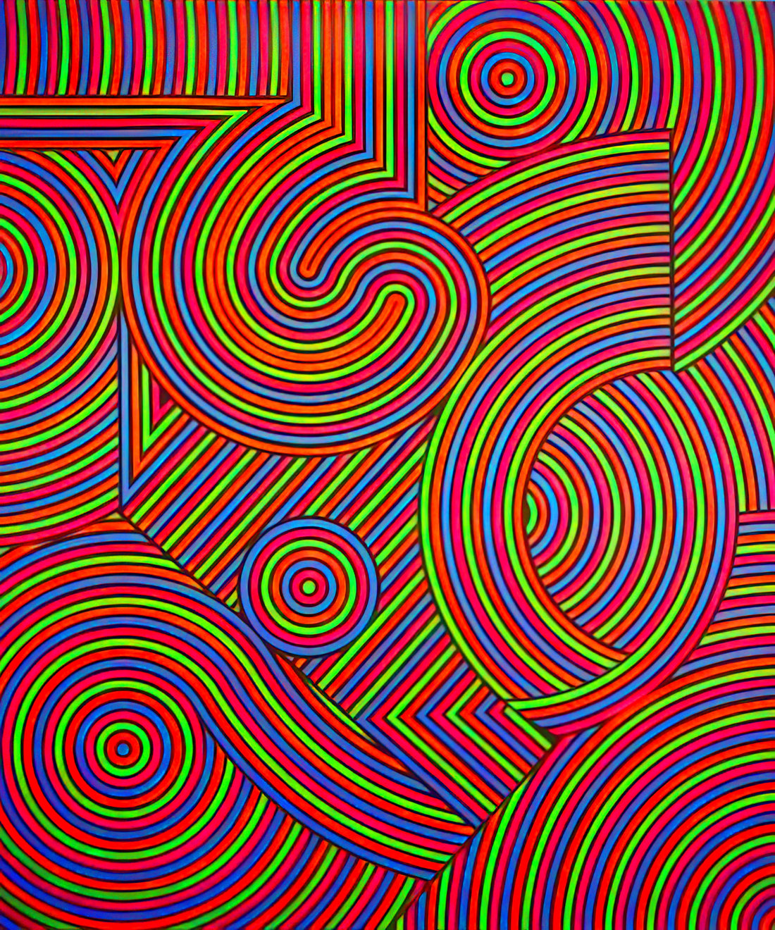 Pop Art Vasarely: How Victor Vasarely's Op Art Revolutionized Visual Culture - Tekers-MC - 1981 by Victor Vasarely