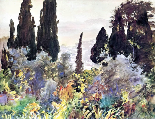 Portrait of John Singer Sargent: The Master of Light and Character - Granada by John Singer Sargent
