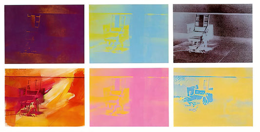 Poster Campbell Tomato Soup: The Enduring Legacy of Andy Warhol's Iconic Pop Art - Electric Chair by Andy Warhol