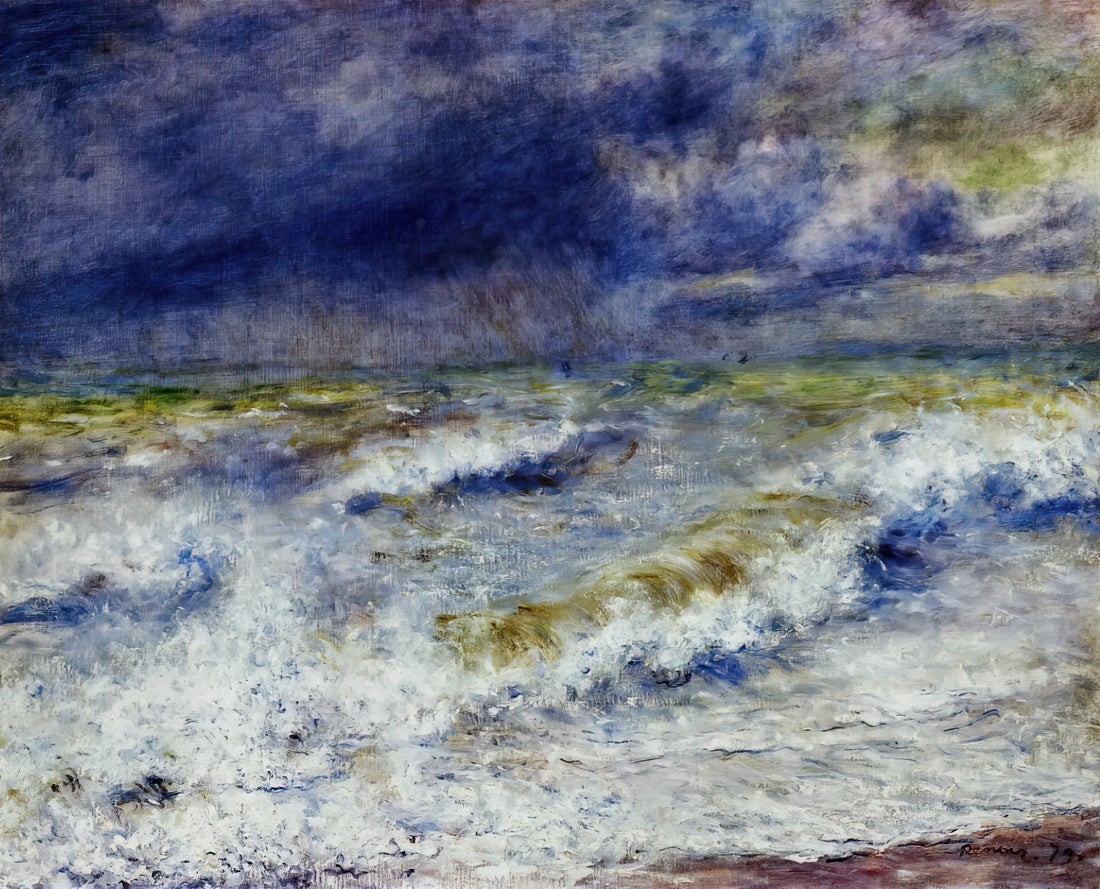 Prints by Renoir: A Curator's Guide to Collecting Impressionist Masterpieces - Seascape by Pierre-Auguste Renoir