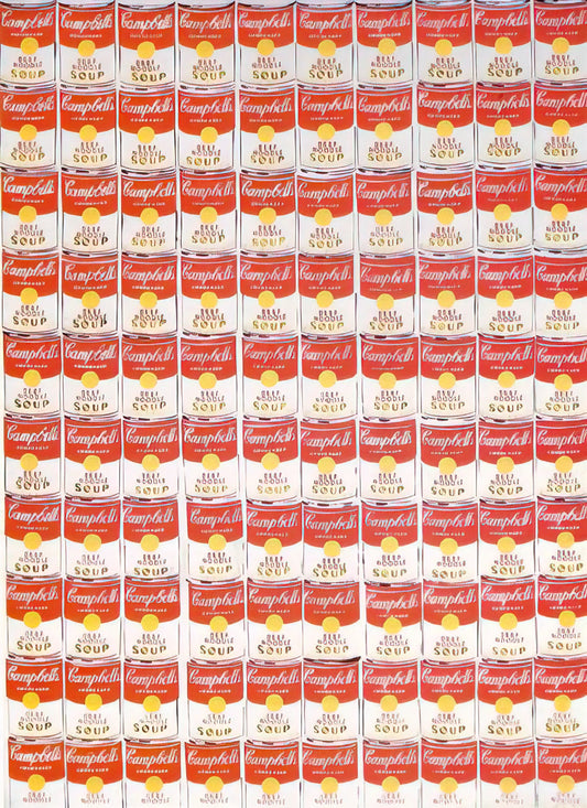 Queen and Andy Warhol: The Pop Art Monarch's Royal Portraits - 100 Cans by Andy Warhol
