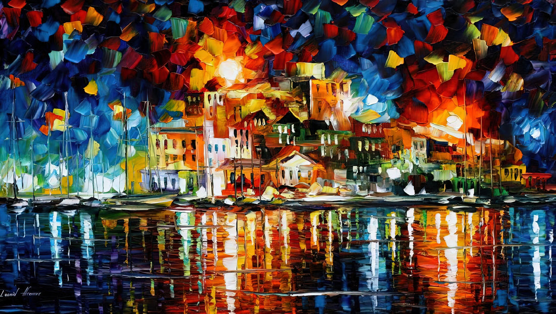 Rain Princess by Leonid Afremov: A Vibrant Masterpiece of Modern Impressionism - Leonid Afremov by Leonid Afremov