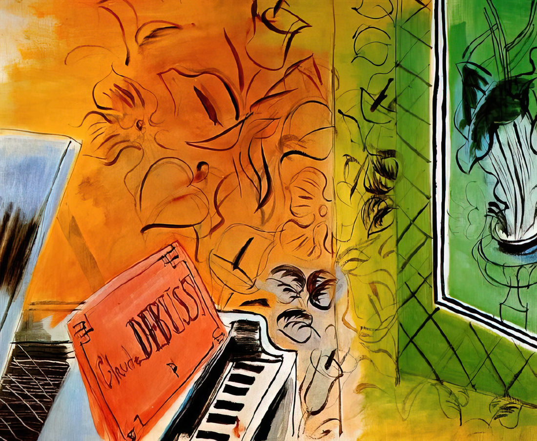 Raoul Dufy Jean Dufy: A Comparative Study of Two Artistic Legacies - HOMAGE TO CLAUDE DEBUSSY 1952 by Raoul Dufy