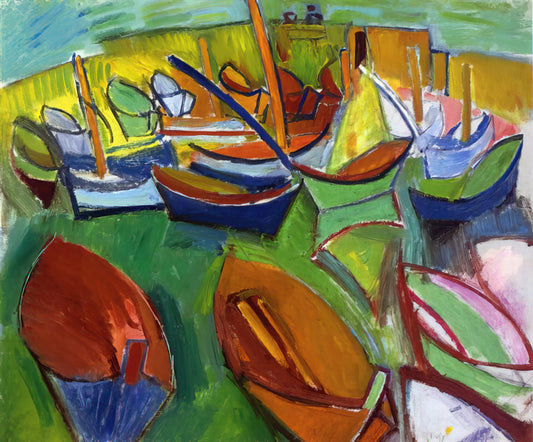 Raoul Dufy Lithographs: A Guide to the Artist's Vibrant Printmaking Legacy - MARTIGUES 1907 by Raoul Dufy