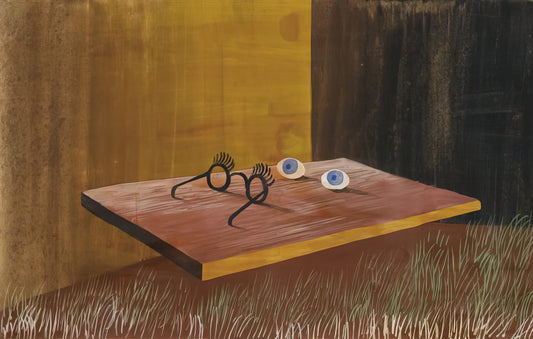 Remedios Varo for Sale: A Collector's Guide to Acquiring Surrealist Masterpieces - EYES ON THE TABLE 1938 by Remedios Varo