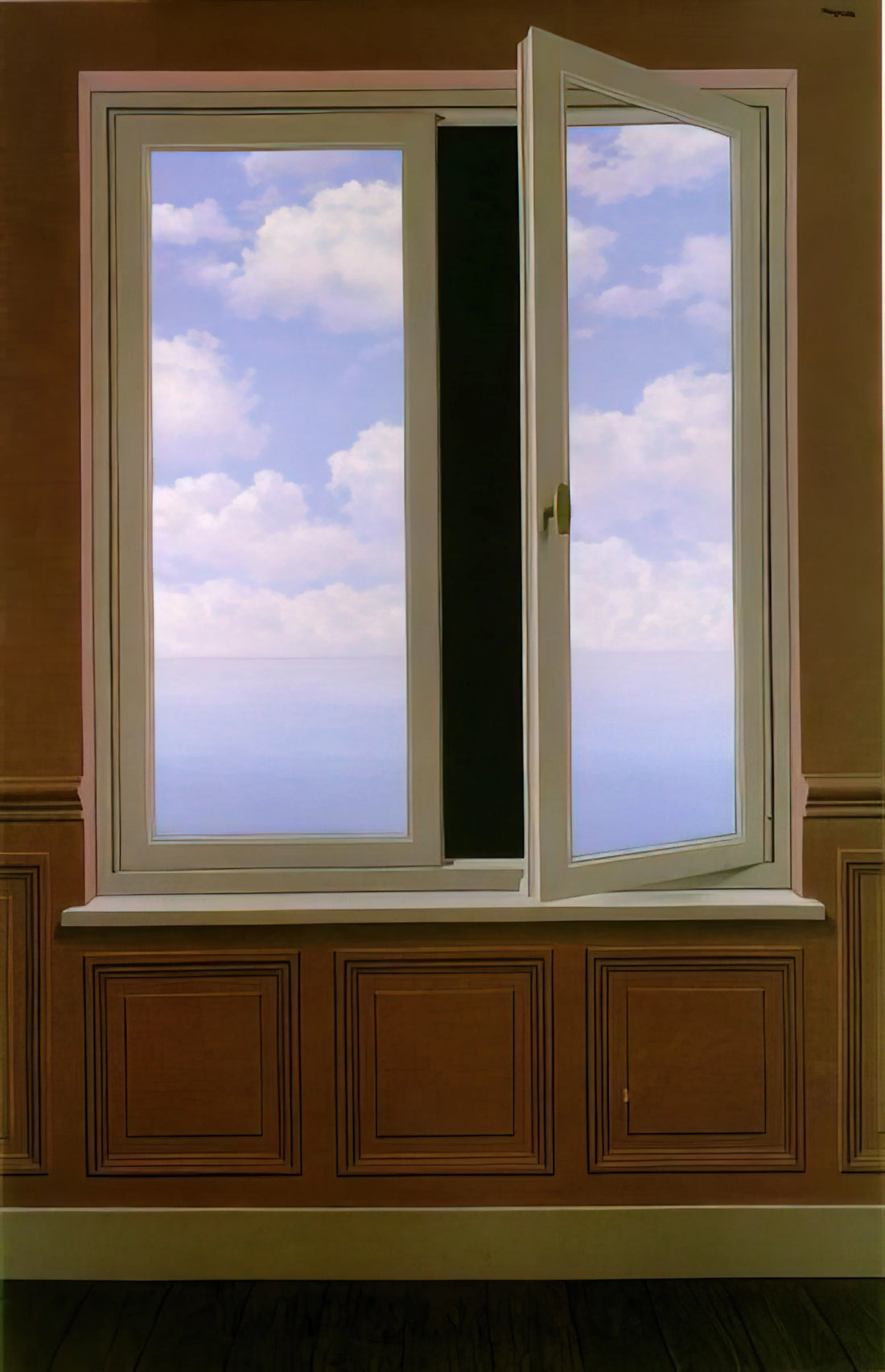 René Magritte Art for Sale: A Collector's Guide to Surrealist Masterpieces - THE LOOKING GLASS 1963 by Rene Magritte