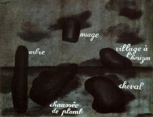 René Magritte Conversation: Decoding the Surrealist Master's Visual Language - SWIFT HOPE 1928 by Rene Magritte