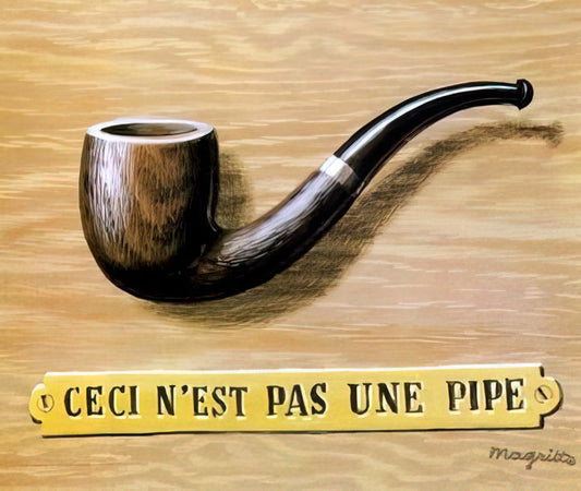 René Magritte Famous Paintings: A Curator's Guide to His Most Iconic Works - THE TREACHERY OF IMAGES THIS IS NOT A PIPE 1966 by Rene Magritte