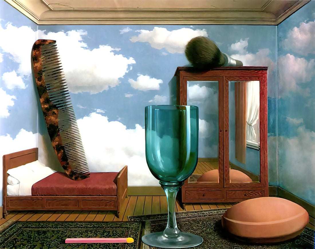 René Magritte La Décalcomanie: Unraveling the Surrealist's Transfer Technique - PERSONAL VALUES 1952 by Rene Magritte